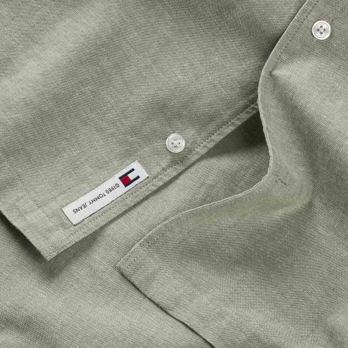 Tommy Hilfiger Ανδρικό πουκάμισο Linen Blend Camp Shirt